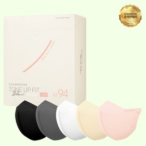 톤업핏 블랙라벨 라이트 KF94 마스크 소형 피치 코랄(핑크) 25매