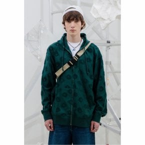 [hk lee x customellow] animatus duck hood zip-up (set-up)_CWTAM23481GRD