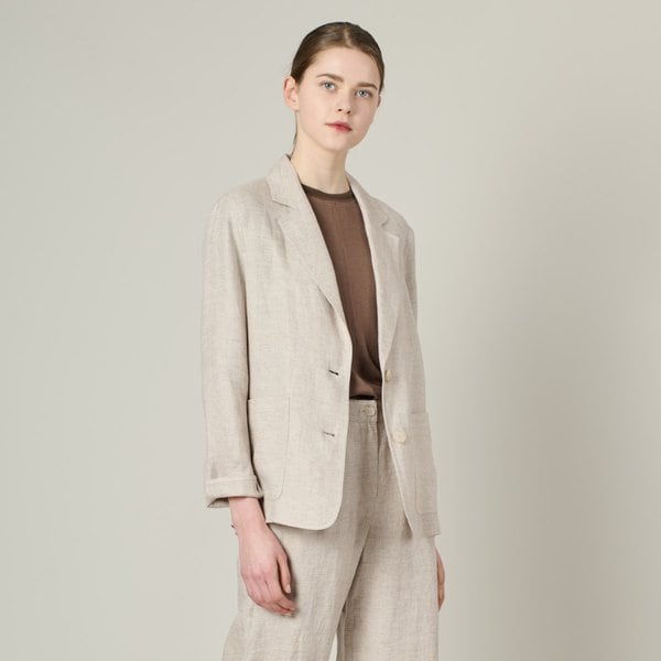 [여주점] 올앤선드리 메시나 린넨JK A4M3J101