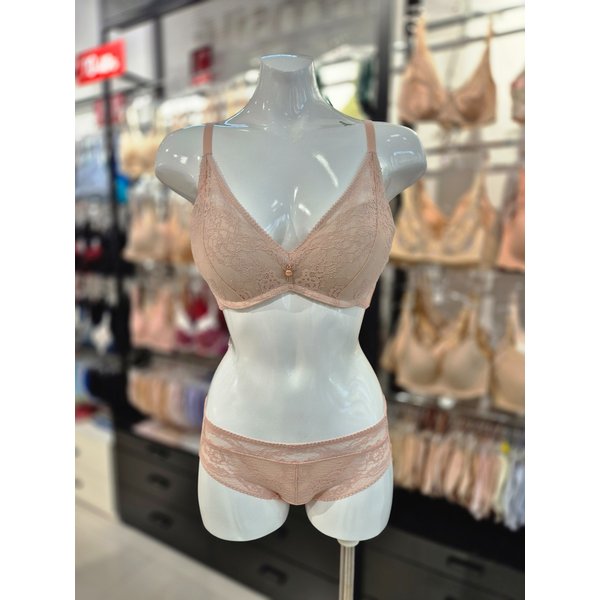 [시흥점] S 비너스 ) 24aw 감각노와이어 브라, 망레이스팬티 세트 [VBRW424/VPTW424S-SK]