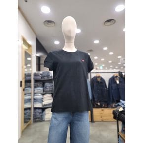 여성 스몰 로고 반팔 티셔츠 39185-0045_DG