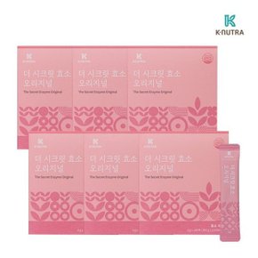 케이뉴트라 더 시크릿 효소 오리지널 곡물 발효효소 3g x 100포 6박...