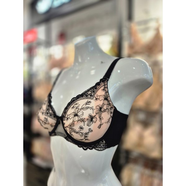 [시흥점] S 비너스) 24AW 블랙라벨 홑겹 브라  VBRB743-BK