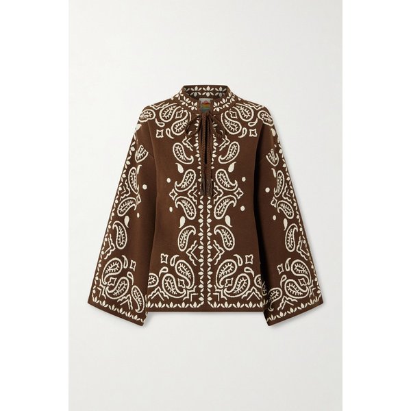 팜리오 자카드 니트 페이즐리 스웨터 46376663162974271