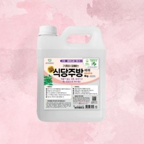 보현채우미 기름때 식당주방 클리너 4kg 샤다즐 (WD3A932)