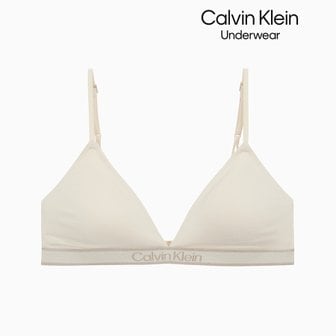 Calvin Klein Underwear 여성 토널 로고 코튼 AF 트라이앵글 QF7945AD-JB1