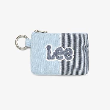 LEE 트위치 로고 미니 파우치 키링 인디고 라이트 LE2501TC13IL