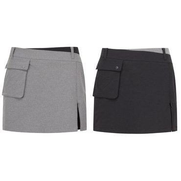 마스터바니 25FW(421E3PC203)여성 컬러 블록 빅 포켓 큐롯 스커트