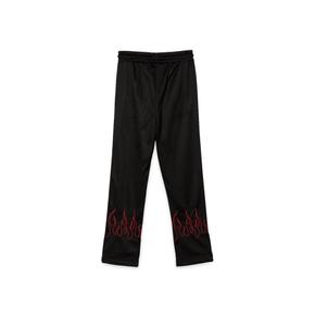 [해외배송] 21 F/W 블랙 팬츠 WITH 레드 엠브로이드 플레임 (KIDS 상품) B0041485690