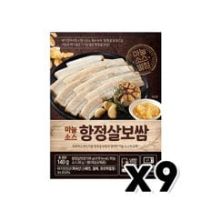  마늘소스 항정살보쌈 즉석조리식품 140g x 9개
