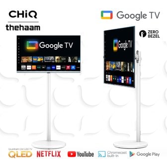 더함 2023년형 4K UHD TV 더함 43인치(109cm) 치크 UA431QLED 구글 안드로이드  스마트TV