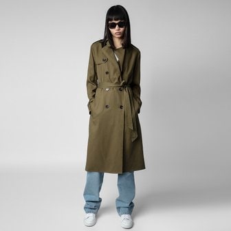 쟈딕앤볼테르 [여주점] 트렌치 코트 Parisienne Trench Coat ZE3SFCTOT004Z56