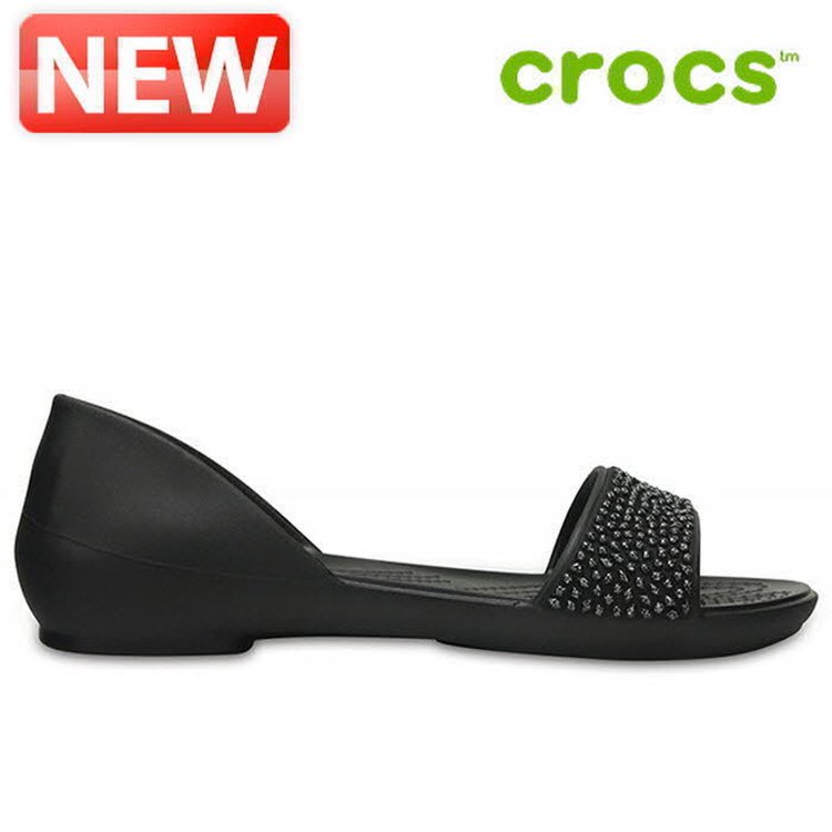 crocs lina dorsay flat