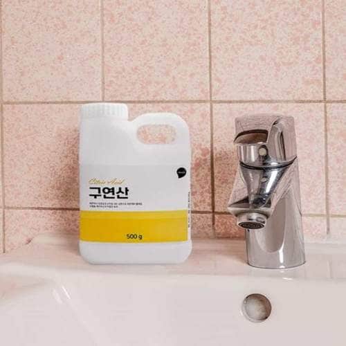 구연산 500g 업사이클링제품 세탁세제선물세트 욕실청소세제
