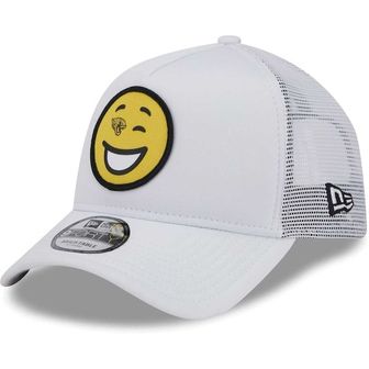 뉴에라 [해외] 1054772 NFL [잭슨빌 재규어스] Happy AFrame Trucker 9FORTY Hat White