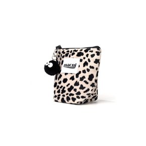 LEOPARD STANDY POUCH_BEIGE