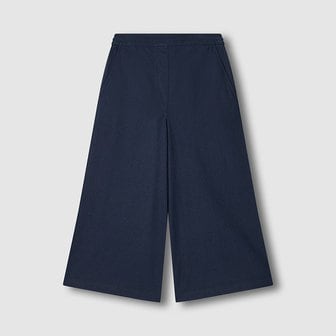 JAJU 여 리넨 블렌디드 큐롯 팬츠 J126201063056