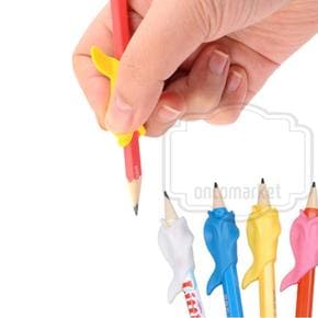 온코 스펀지 굳은살방지 샤프 필기보조 펜홀더 볼펜 연필 그립 1P