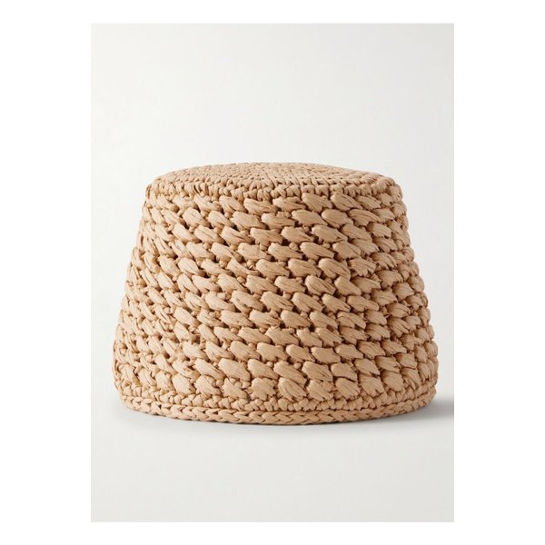 자스민 라피아 버킷 햇 뉴트럴 1647597355700512