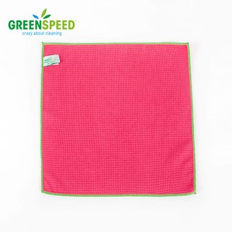  Green Speed 헤비 듀티 극세사천 (40cm) red  (1pack)