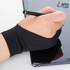 스포트라이트 드로잉장갑 와콤 한본 XP-PEN 2FINGER M
