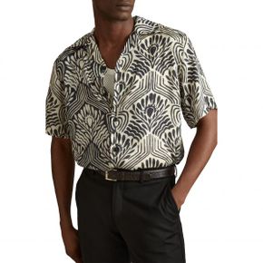 4647709 Reiss Levesi Relaxed Fit Camp Shirt