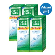 [알콘] 옵티프리 렌즈세척액 리플레니시 420ml 4개