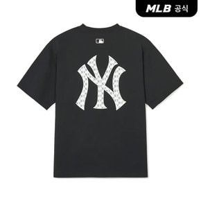 [코리아공식]클래식 모노그램 빅럭스 반팔 티셔츠 NY (Black)