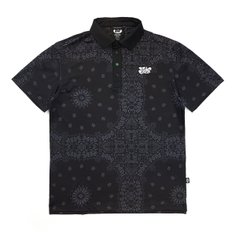 PK SHIRTS PAISLEY BLACK 욜프 PK 셔츠 페이즐리 블랙