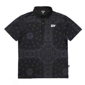 PK SHIRTS PAISLEY BLACK PK 셔츠 페이즐리 블랙