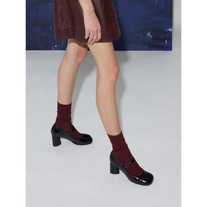 Lua Mary Jane Pumps Black