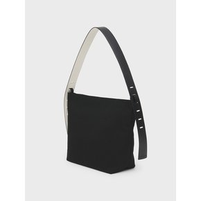 A/P 002 MORETEX WATER FLOW ECO LEATHER STRAP SHOULDER BAG L_BLACK