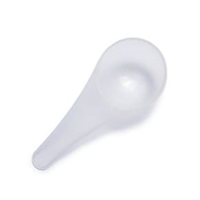 원형 계량 스푼 30ml 이유식 사료 펠렛을 일정하게 급여 앵무새 햄스터 토끼 소동물