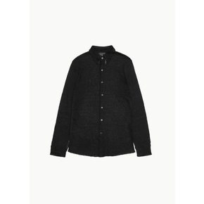 가브리엘라콜가먼츠 26SS No.197 Linen Jersey Shirt, Black