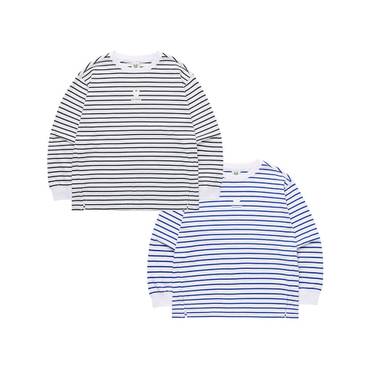 라이프워크 키즈) 스트라이프 긴팔 티셔츠  LK251TL504
