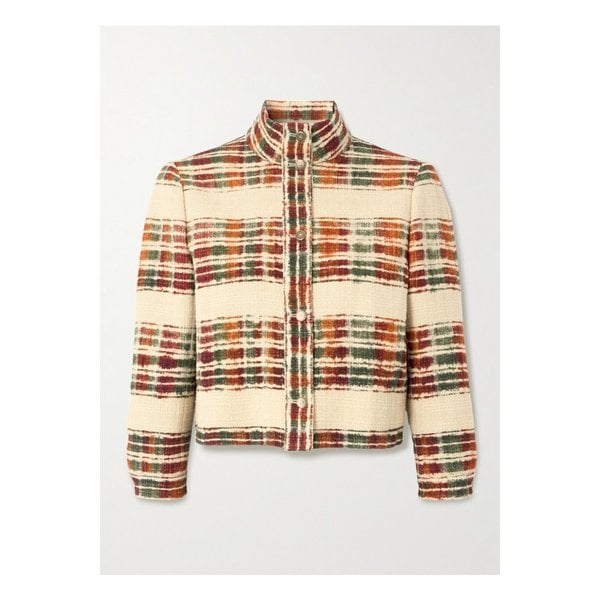 스트라이프 울 부클레 재킷 멀티컬러 46376663162891084