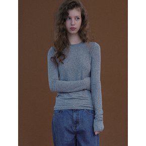 Comfy tencel tee (gray)