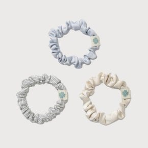 CQK CO2506TC87-MI 클로버하트 슬림 스크런치 3PACK Mint
