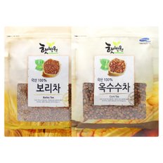 [국내산] 보리차800g+옥수수차800g