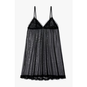 여성 시퀸 자카드 슬립 티팬티 세트 0825318504000