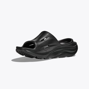 호카 오라 리커버리 슬라이드 3 블랙 남녀공용 슬리퍼 여름신발