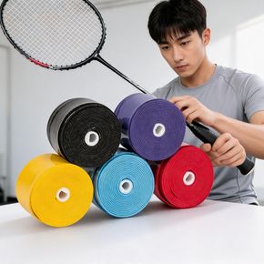 배드민턴 라켓 스포츠 손잡이 그립 테이프 미끄럼방지 테이핑