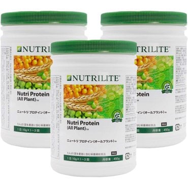  Nutrilite 뉴트리라이트 올 플랜트 프로틴 파우더 450g 3개