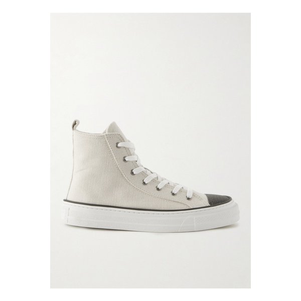 브루넬로쿠치넬리 비즈 장식 캔버스 스니커즈 실버 1647597336721122