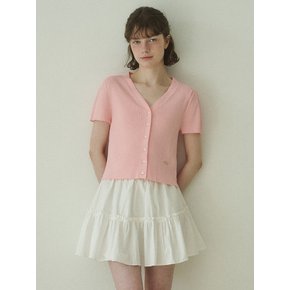 Sherbet silk knit iced sleeveless knit