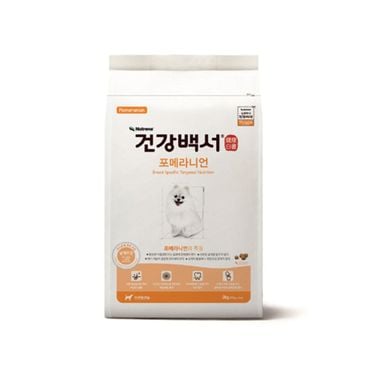 오너클랜 뉴트리나 건강백서 포메라이언 2kg