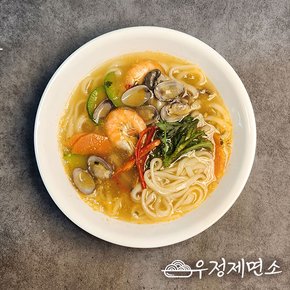 [우정제면소] 멸치맛 칼국수 6인분세트 (생면1kg+스프6봉)