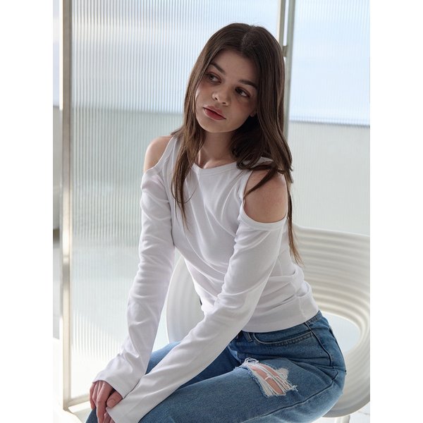 홀 롱슬리브 (화이트)