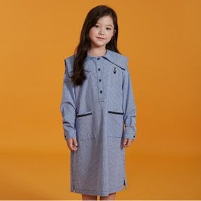 마린 세일러카라 우븐원피스 PSS11NA21M LU_P379754614