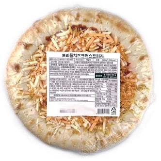  선진 트리플 치즈 듬뿍 크러스트 피자 485g 10인치 레귤러